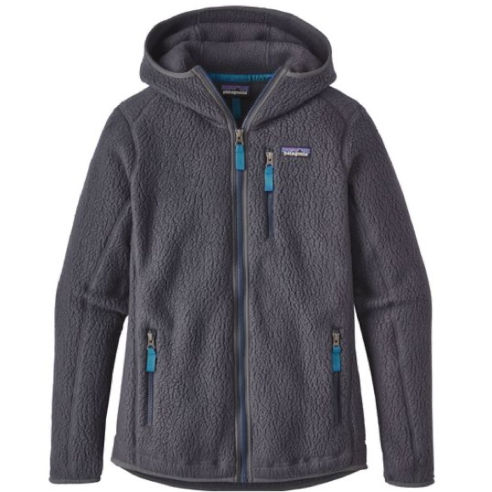 Patagonia Classic Retro Pile Fleece Hoody Jacket Sz M
